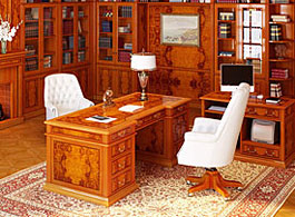 домашний кабинет Privilege, мебель библиотеки, деревянные стеновые панели, екатеринбург