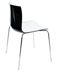 металлический офисный стул Catifa двухцветный, екатеринбург