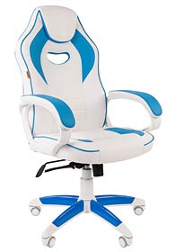 кресло для геймеров Chairman Game 16 White, екатеринбург