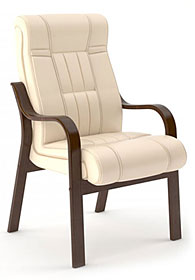 кресло для посетителей Дали DB-700LB для классического кабинета, екатеринбург