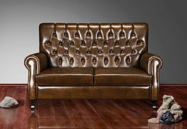 кожаный диван для офиса Рубенс, екатеринбург