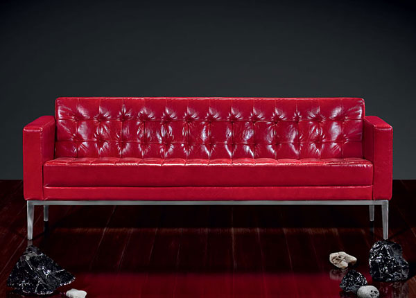 Современный прямой диван Шагал